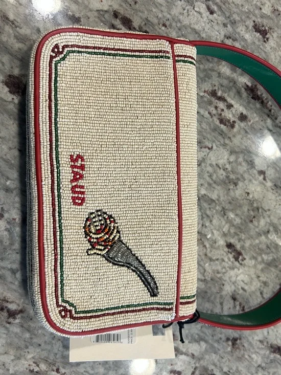 STAUD Tomato Beaded Bag - Picture 2 of 4